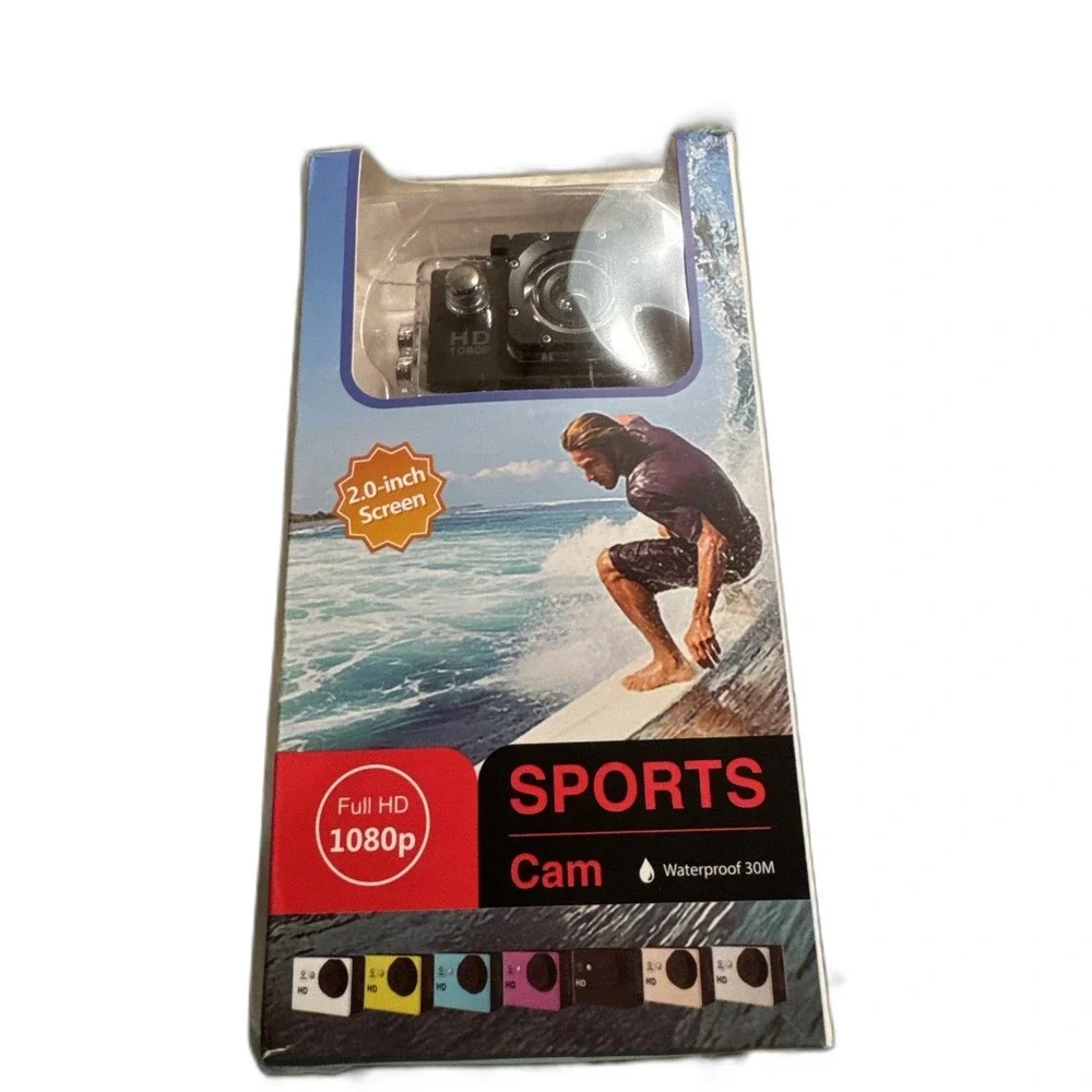 HD 1080P Waterproof Sports Camera 9(as is)